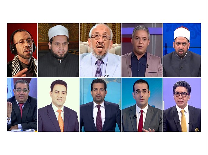 عدد من الإعلاميين الذين أدرجهم النظام المصري في قوائم الكيانات الإرهابية