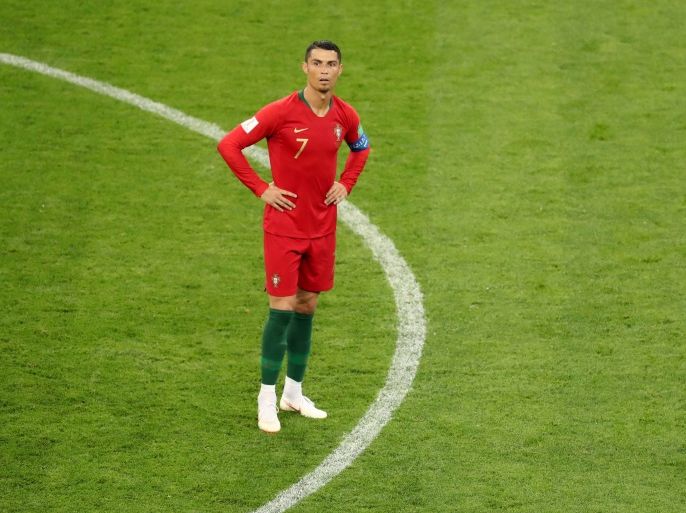 Soccer Football - World Cup - Group B - Iran vs Portugal - Mordovia Arena, Saransk, Russia - June 25, 2018 Portugal's Cristiano Ronaldo reacts REUTERS/Lucy Nicholson TPX IMAGES OF THE DAY