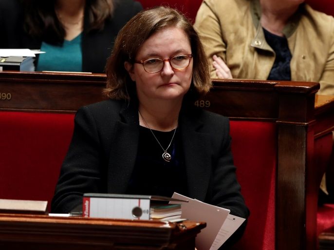 French Minister for European Affairs Nathalie Loiseau attends the questions to the government session at the National Assembly in Paris, France, November 15, 2017. REUTERS/Benoit Tessier