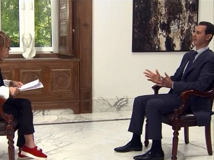 الرئيس السوري يدلي بمقابلة هي الأولى منذ العام 2015 لصحيفة بريطانية هي ميل أون صنداي