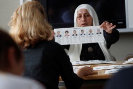 Ballots of Turkey's presidential and parliamentary elections are being counted at a polling station in Istanbul, Turkey June 24, 2018. REUTERS/Osman Orsal