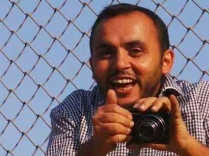 صورة للصحفي المصري المعتقل معتز ودنان الذي أجرى حوارا مع المستشار هشام جنينة