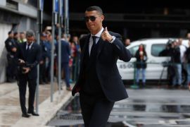 Soccer Football - Portugal departure for the World Cup - Lisbon, Portugal - June 9, 2018 Portugal's Cristiano Ronaldo REUTERS/Pedro Nunes