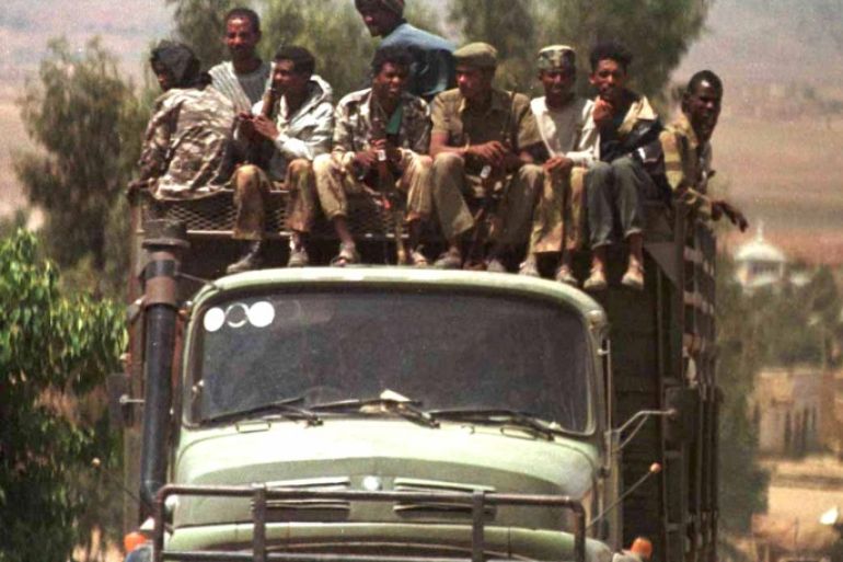 midan - Eritrean troops