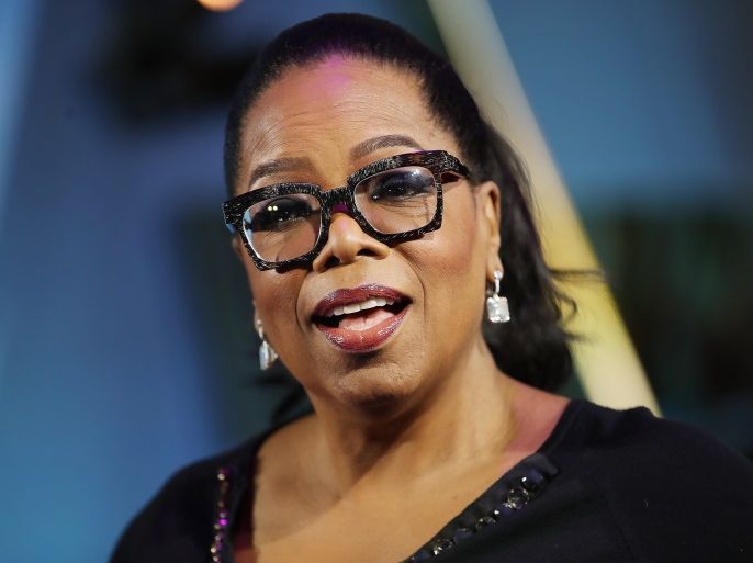 LONDON, ENGLAND - MARCH 13: Oprah Winfrey attends the European premiere of Disney's 'A Wrinkle In Time' at BFI IMAX on March 13, 2018 in London, England. (Photo by Chris Jackson/Getty Images for Disney)