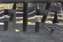 The FIFA logo is seen at the FIFA headquarters in Zurich, Switzerland March 18, 2016. REUTERS/Ruben Sprich Picture Supplied by Action Images