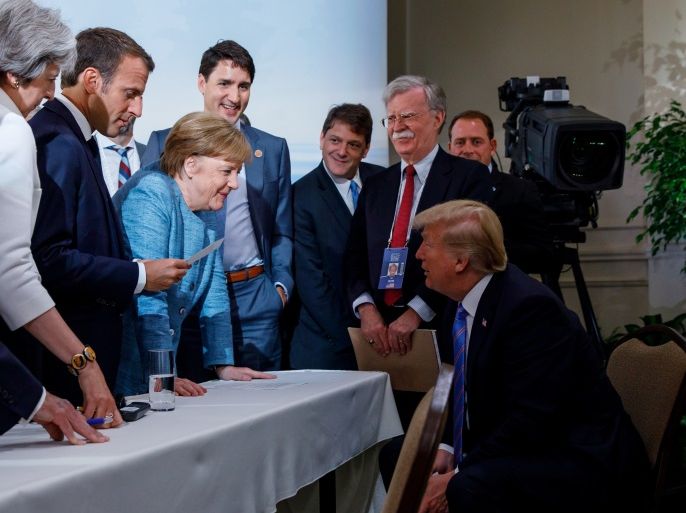 مدونات - ترمب والاتحاد الأوروبي قمة G7