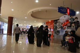 JEDDAH, SAUDI ARABIA- DECEMBER 10: Saudis shop at the Red Sea Mall, one of the biggest malls in city on December 10, 2015 in Jeddah, Saudi Arabia. (Photo by Jordan Pix/ Getty Images)
