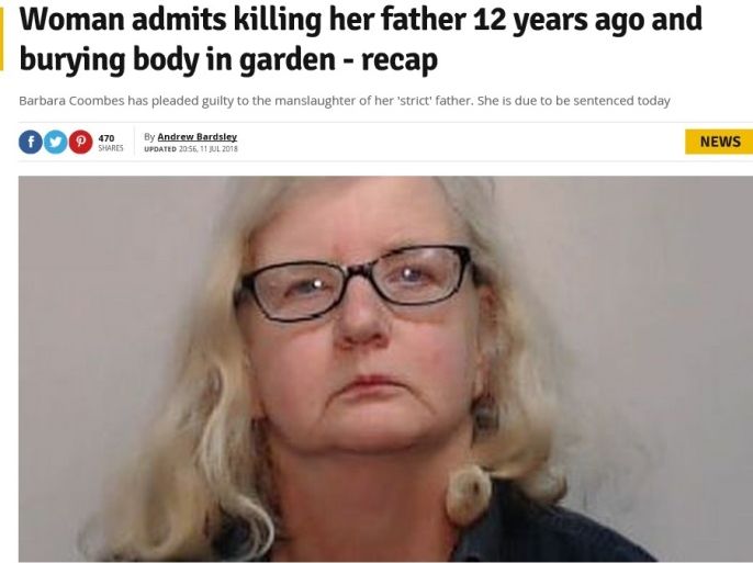 قتلت والدها وأخفت جثته 12 عاما بحديقة منزلها