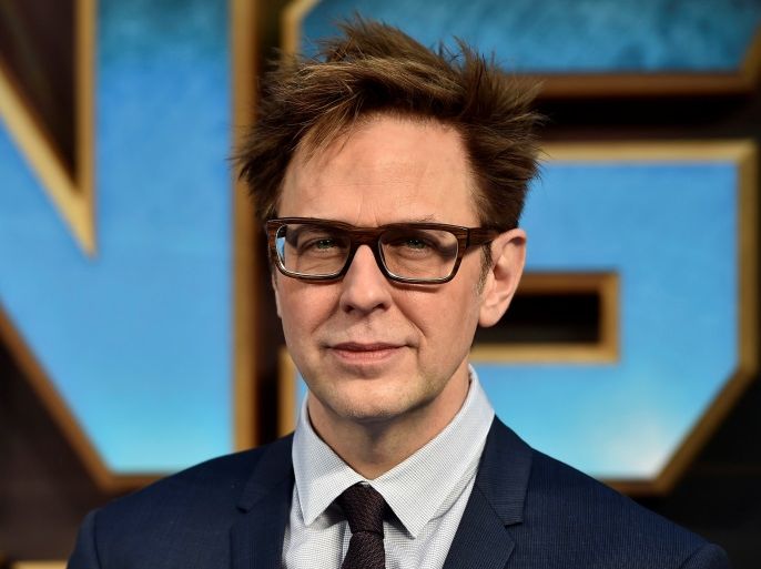 Director James Gunn attends a premiere of the film "Guardians of the galaxy, Vol. 2" in London April 24, 2017. REUTERS/Hannah McKay