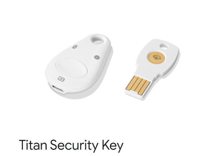 Titan google key