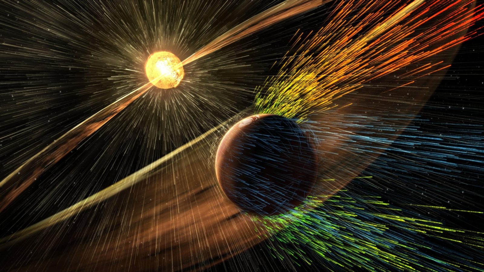 يتلقى المريخ مستويات عالية جدا من الأشعة فوق البنفسجية الضارة (UV) والأشعة الكونية (أسوشيتد برس) 