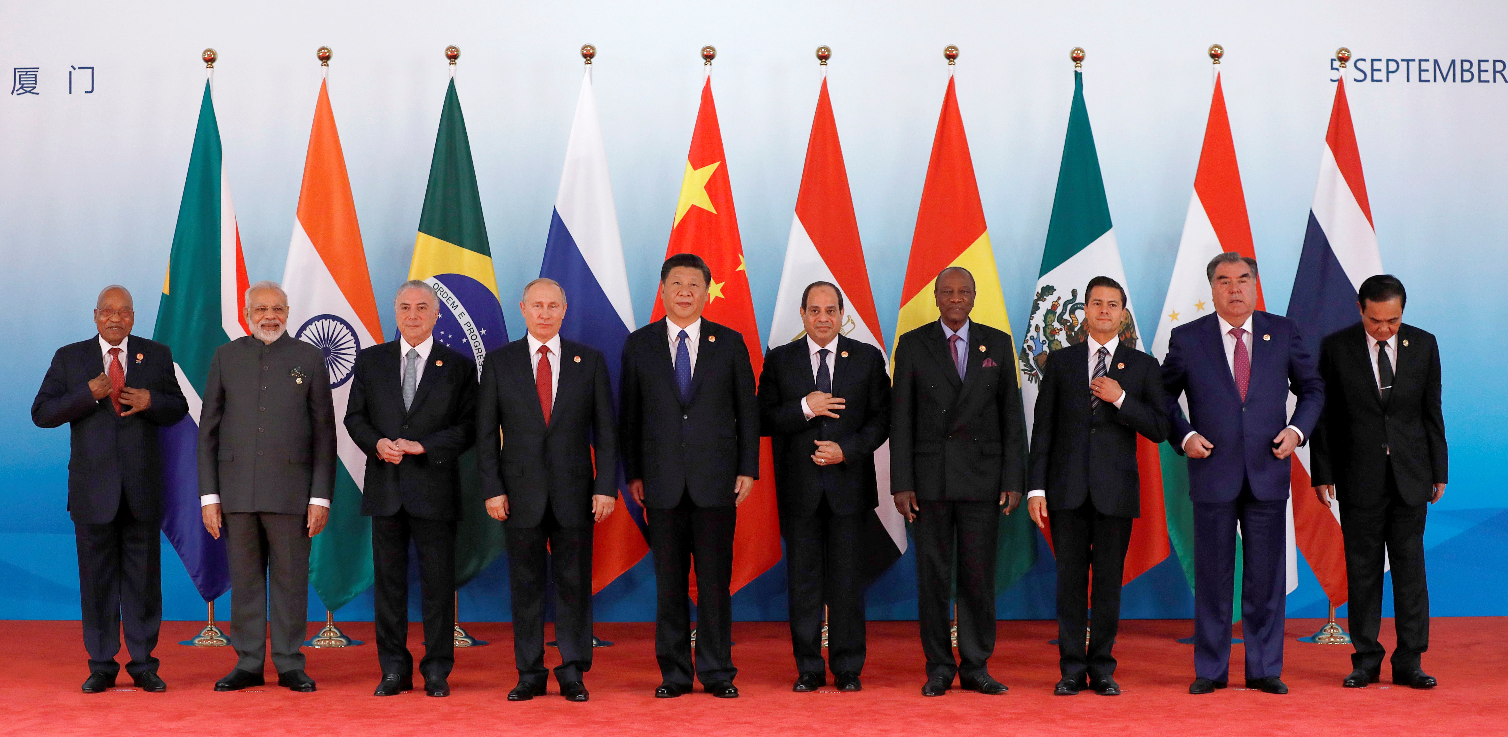 صورة من مهرجان BRICS (رويترز)