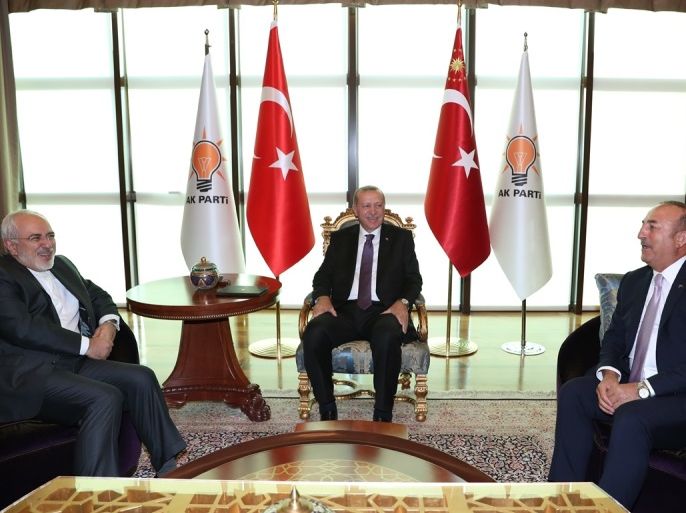ووصل ظريف اليوم الأربعاء إلى العاصمة التركية في زيارة لم تعلن مسبقا، حيث التقى مع نظيره التركي مولود جاويش أوغلو والرئيس رجب طيب أردوغان