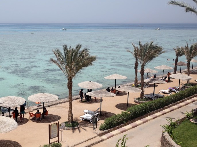 The Sunny Days El Palacio resort, where a knife attack took place, is seen in Hurghada, Egypt July 16, 2017. Picture taken July 16, 2017. REUTERS/Mohamed Abd El Ghany