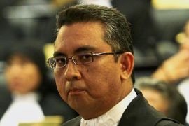 محمد نزلان غزالي – القاضي المعين لمحاكمة نجيب عبد الرزاق في ماليزيا مصدر الصورة مواقع الكترونية