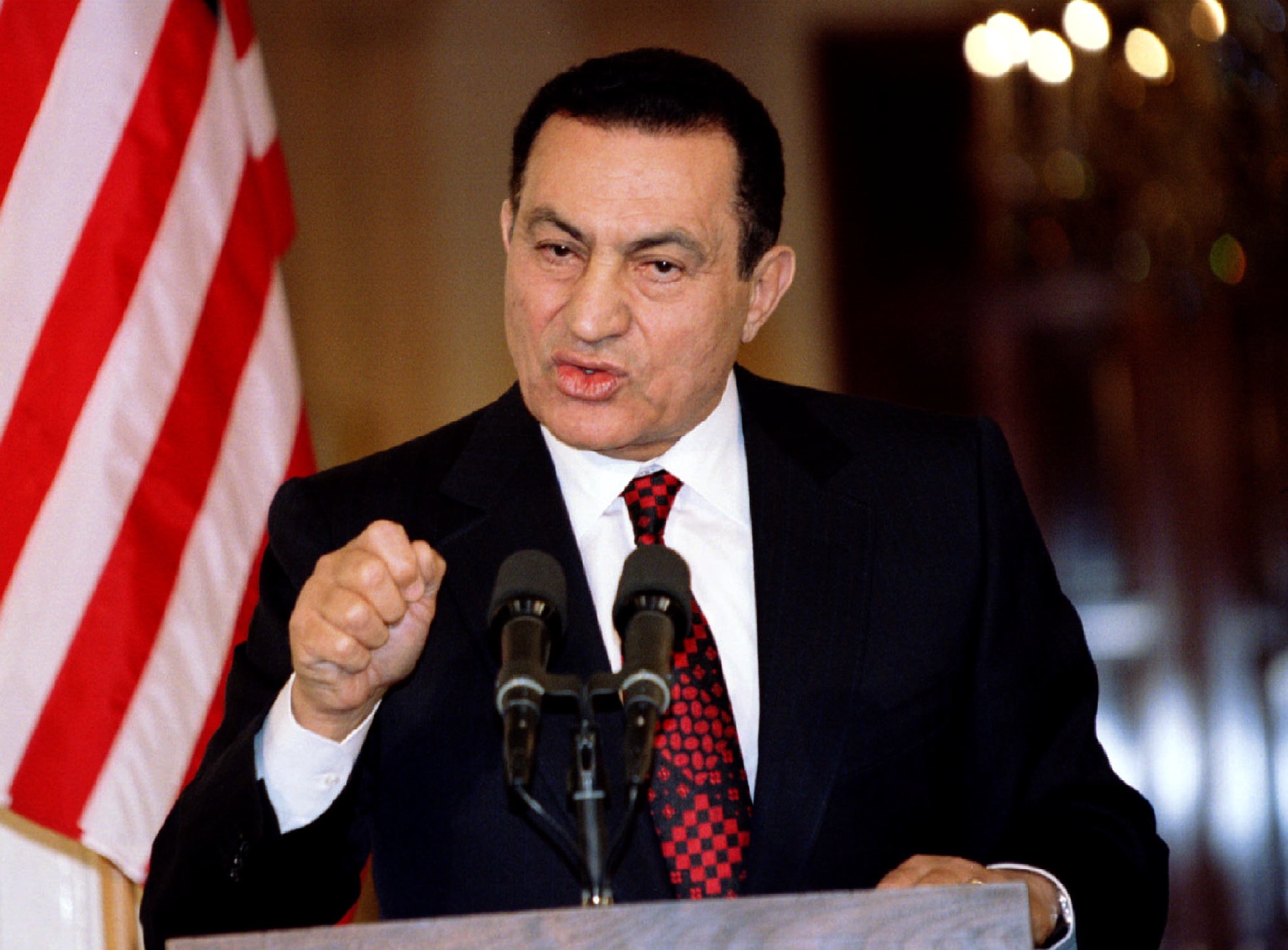 حسني مبارك، الرئيس المصري السابق (رويترز)