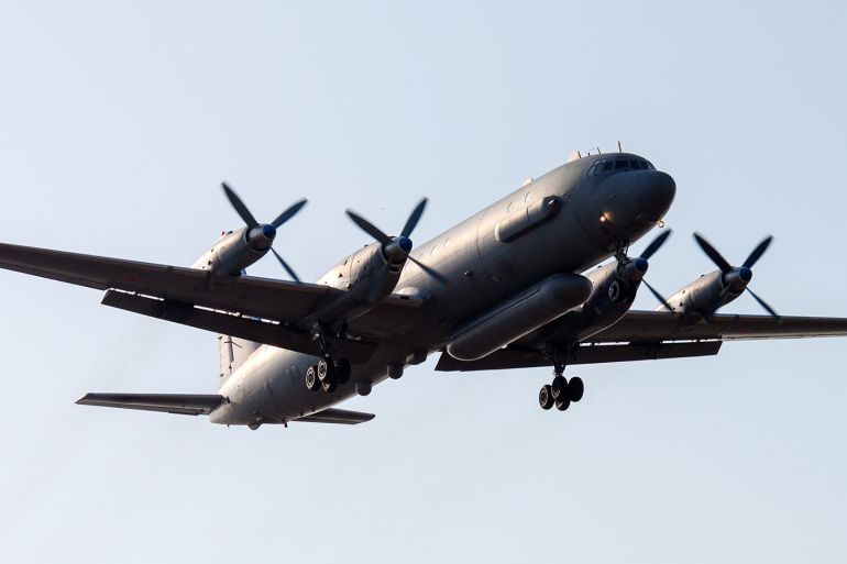 A Russian Il-20 reconnaissance aircraft takes off from Central military airport in Rostov-on-Don, Russia March 6, 2014. Picture taken March 6, 2014. REUTERS/Sergey Pivovarov