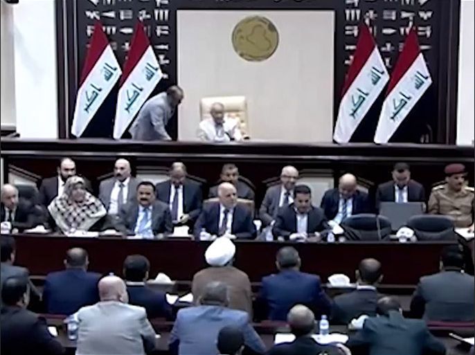 البرلمان العراقي يستأنف جلسته الأولى لاختيار الرئيس ونائبيه