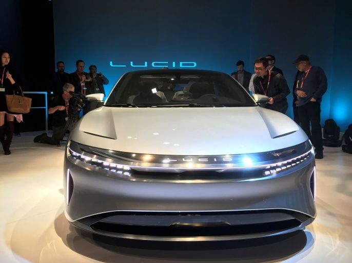 California-based Lucid Motors, formerly named Atieva, unveiled a prototype of a luxury sedan the Lucid Air at its unveiling in Fremont, California, U.S., December 14, 2016. REUTERS/Alexandria Sage