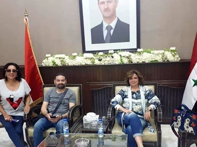 إلهام شاهين بدمشق وتثير الغضب مجددا: الأسد علمنا العزة https://twitter.com/arabitrend/status/1040088906912464896 من موقع عربي تريند على تويتر