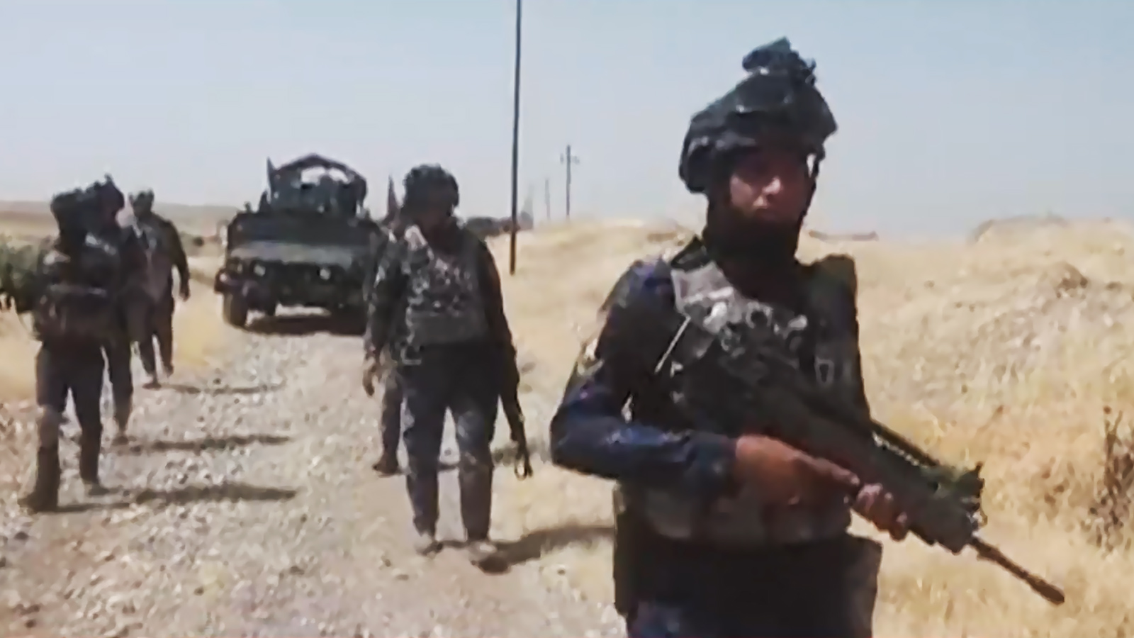 القوات العراقية تواصل ملاحقة فلول تنظيم الدولة قرب كركوك