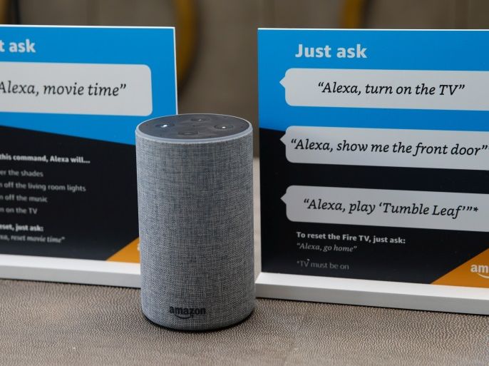 Prompts on how to use Amazon's Alexa personal assistant are seen in an Amazon ‘experience centre’ in Vallejo, California, U.S., May 8, 2018. Picture taken May 8, 2018. REUTERS/Elijah Nouvelage