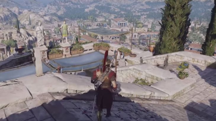 screenshot from the game assassin's creed odyse.. project stream official gameplay capture (google)