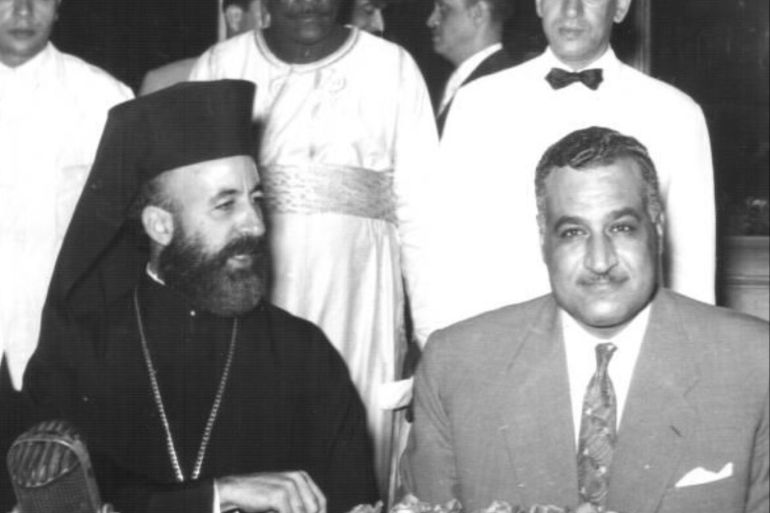 blogs الاسقف القبرصي مكاريوس وجمال عبد الناصر