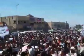مظاهرات في مدينة عدن