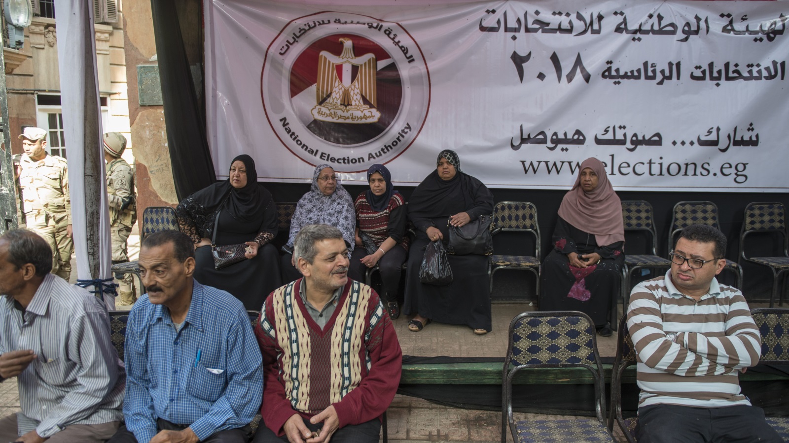 ‪محاولات عديدة جرت لحث المصريين على المشاركة في الانتخابات الأخيرة‬ (رويترز-أرشيف)
