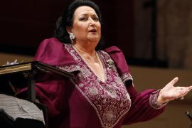Spanish opera singer Montserrat Caballe performs during a concert at Konzerthaus in Vienna June 22, 2011. REUTERS/Lisi Niesner (AUSTRIA - Tags: ENTERTAINMENT SOCIETY)