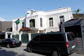 Residence of Saudi Arabia's Consul General Mohammad al-Otaibi is pictured in Istanbul, Turkey October 10, 2018. REUTERS/Murad Sezer