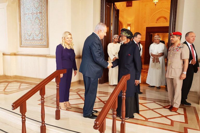 صور زيارة نتنياهو سلطنة عمان - مكتب رئيس الوزراء الاسرائيلي قامت بنشرها واستخدمتها مختلف وسائل الاعلام