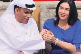 وزيرة الثقافة الإسرائيلية في أبو ظبي (مواقع التواصل)
