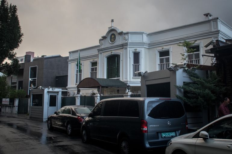 ISTANBUL, TURKEY - OCTOBER 10: Saudi Arabia's Consul-General's residence is seen on October 10, 2018 in Istanbul, Turkey. Fears are growing over the fate of missing journalist Jamal Khashoggi after Turkish officials said they believe he was murdered inside the Saudi consulate. Saudi consulate officials have said that missing writer and Saudi critic Jamal Khashoggi went missing after leaving the consulate, however the statement directly contradicts other sources inclu