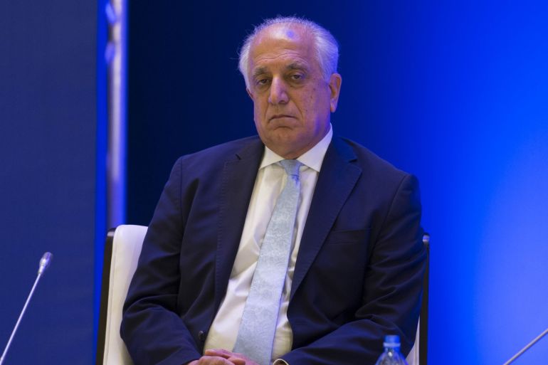 6th Global Baku Forum- - BAKU, AZERBAIJAN - MARCH 15: President of Gryphon Partners and Khalilzad Associates Zalmay Khalilzad attends the panel entitled “Power: Big Powers and the Others.” during the 6th Global Baku Forum in Baku, Azerbaijan on March 15, 2018.