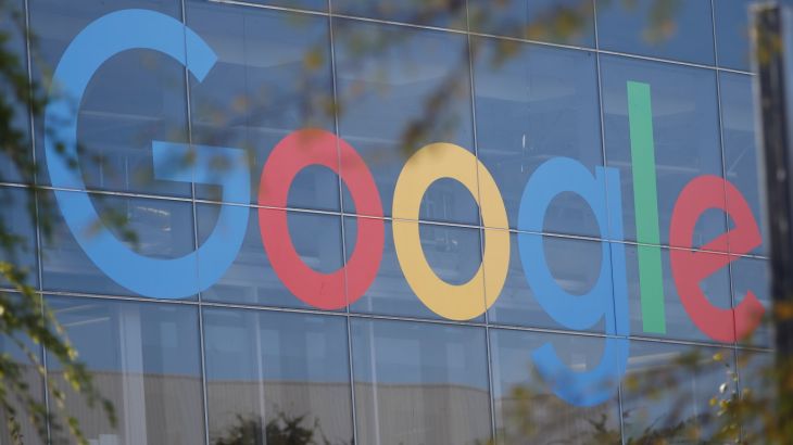 A Google logo is seen at the company's headquarters in Mountain View, California, U.S., November 1, 2018. REUTERS/ Stephen Lam