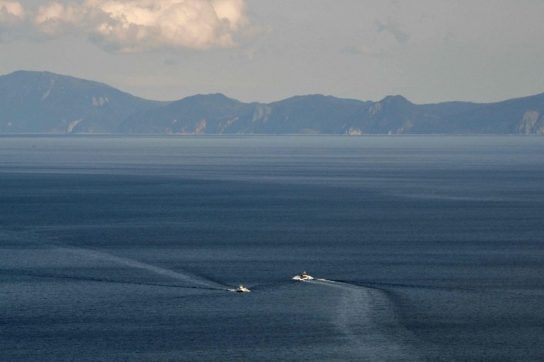 Kunashiri Island was one of the four islands that makes up Japan's Northern Territories CREDIT: KAZUHIRO NOGI/AFP