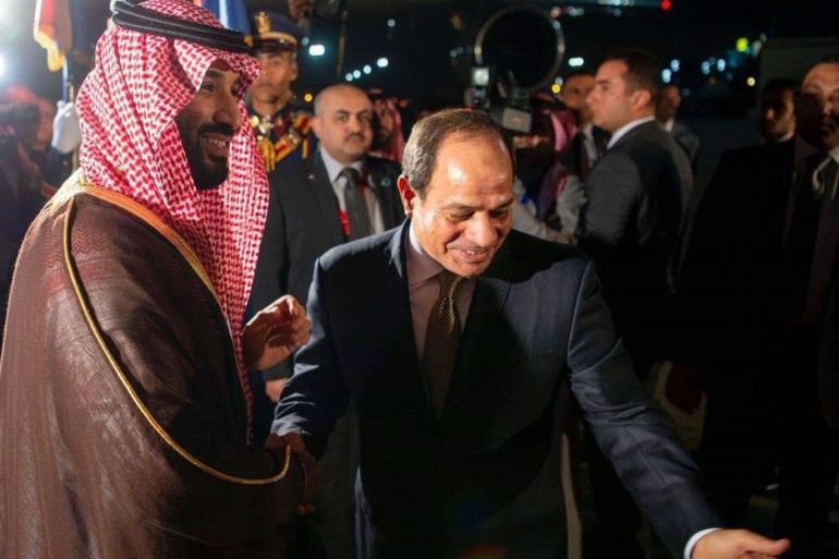 Saudi Crown Prince Mohammed bin Salman in Egypt- - CAIRO, EGYPT - NOVEMBER 26: (----EDITORIAL USE ONLY – MANDATORY CREDIT -