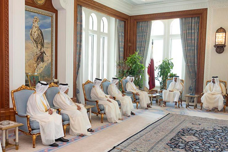 تعديلات وزارية في قطر من صفحة وكالة الأنباء القطرية على تويتر
