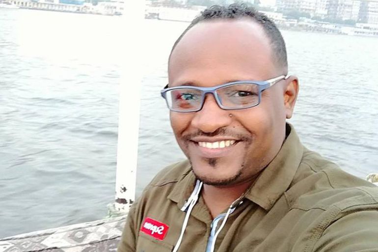 محمد البوشي ناشط سوادني رحله مصر إلى السودان حيث يواجه الإعدام المصدر هيومن رايتس ووتش نقلا عن فيسبوك