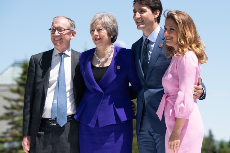 G7 Summit 2018 in Canada- - QUEBEC, CANADA - JUNE 08: (----EDITORIAL USE ONLY – MANDATORY CREDIT -