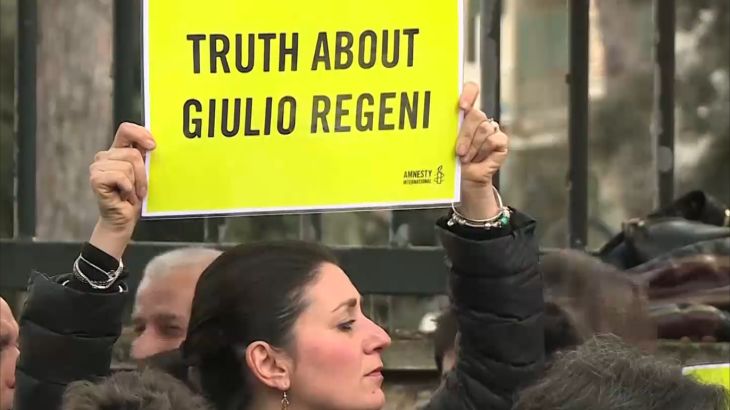 إيطاليا تتهم 5 رجال أمن مصريين بالمشاركة بقتل ريجيني