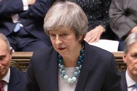 Britain's Prime Minister Theresa May makes a statement in the House of Commons, London, Britain, December 10, 2018. Parliament TV handout via REUTERS FOR EDITORIAL USE ONLY. NOT FOR SALE FOR MARKETING OR ADVERTISING CAMPAIGNS
