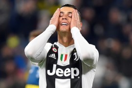 Soccer Football - Serie A - Juventus v SPAL - Allianz Stadium, Turin, Italy - November 24, 2018 Juventus' Cristiano Ronaldo reacts during the match REUTERS/Massimo Pinca