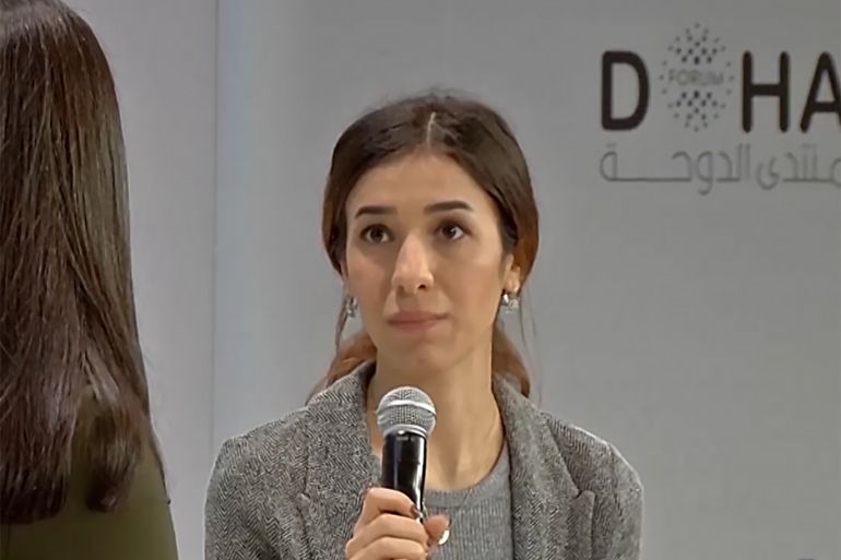 الناشطة الايزيدية العراقية ناديا مراد