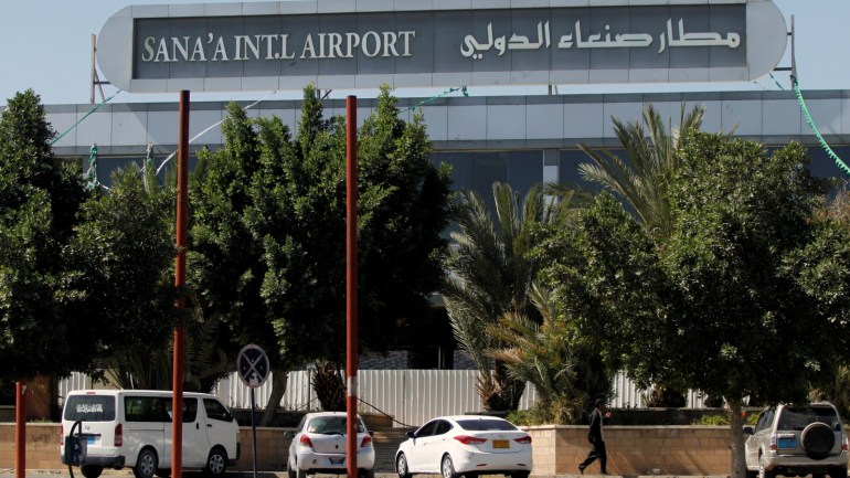General view of Sanaa International airport, Sanaa, Yemen December 13, 2018. REUTERS/Mohamed al-Sayaghi