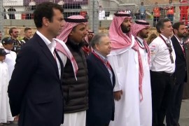 Formula E race in Riyadh