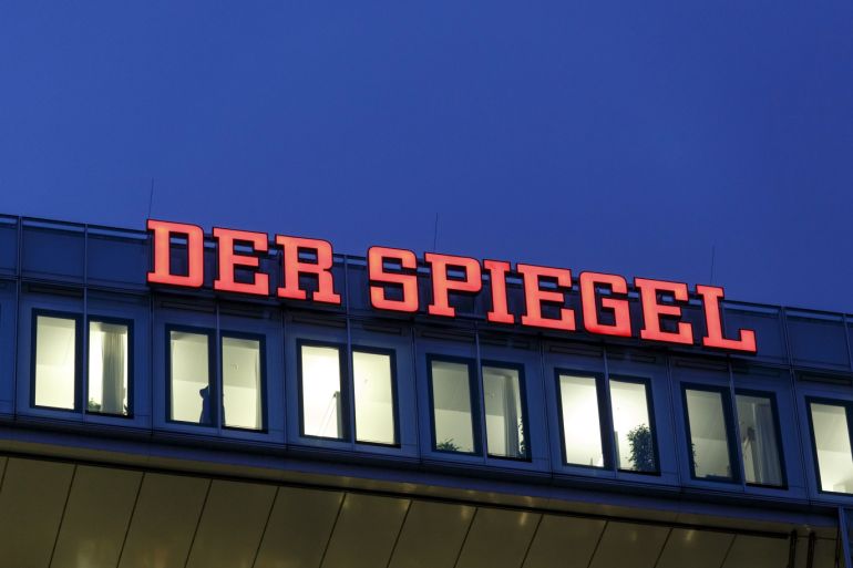 HAMBURG, GERMANY - DECEMBER 20: A general view of the offices of German newsweekly magazine Der Spiegel on December 20, 2018 in Hamburg, Germany. The magazine has revealed that one of its prize-winning reporters, Claas Relotius, fabricated a number of stories he wrote for the magazine for years. The fabrications came to light following the investigative work of one its own reporters into a story Relotius wrote about a militia in the United States that patrols the border